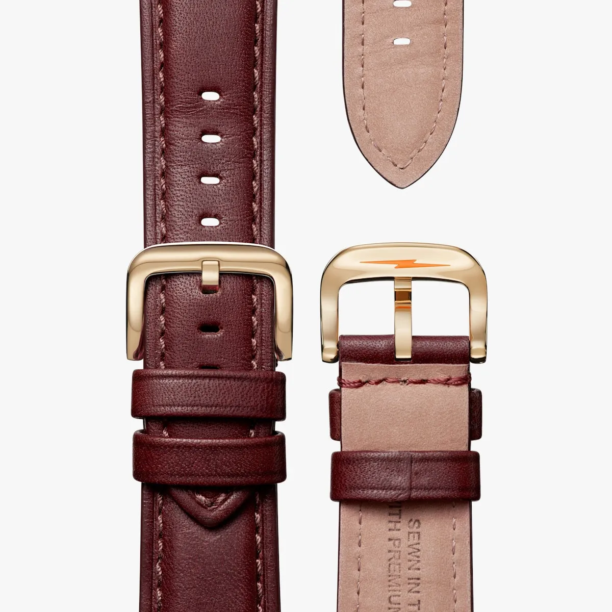 The Runwell 47mm - Oxblood sold by Cave and Post product image thumbnail 5