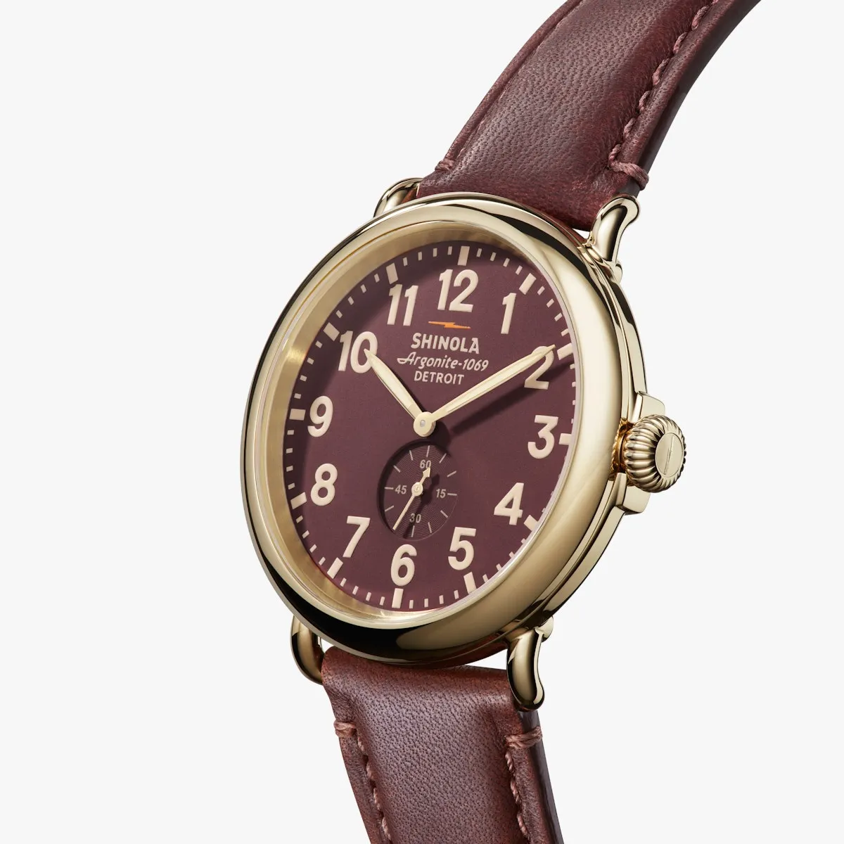 The Runwell 47mm - Oxblood sold by Cave and Post product image thumbnail 3