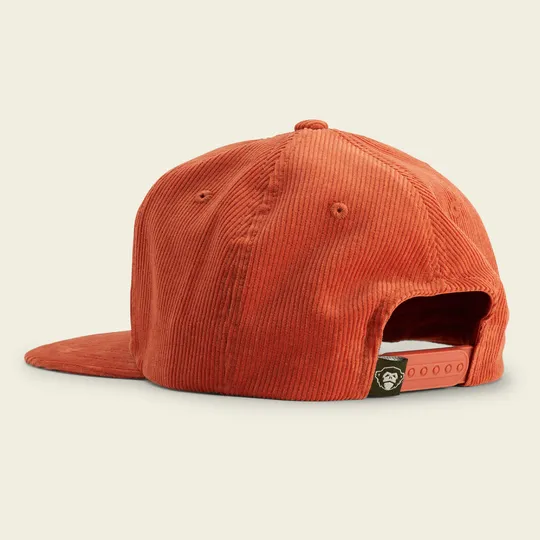 Howler Script Snapback - Orange Corduroy sold by Cave and Post product image thumbnail 3