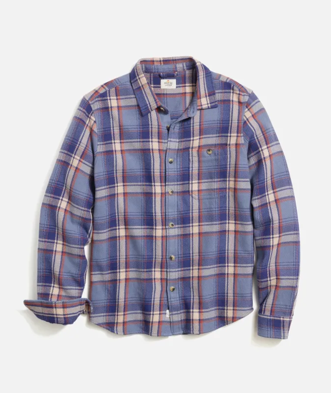 Cole Textured Twill Shirt sold by Cave and Post