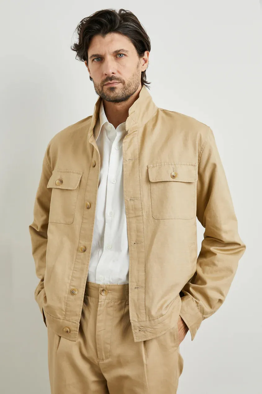 Tyrell Jacket - Khaki sold by Cave and Post