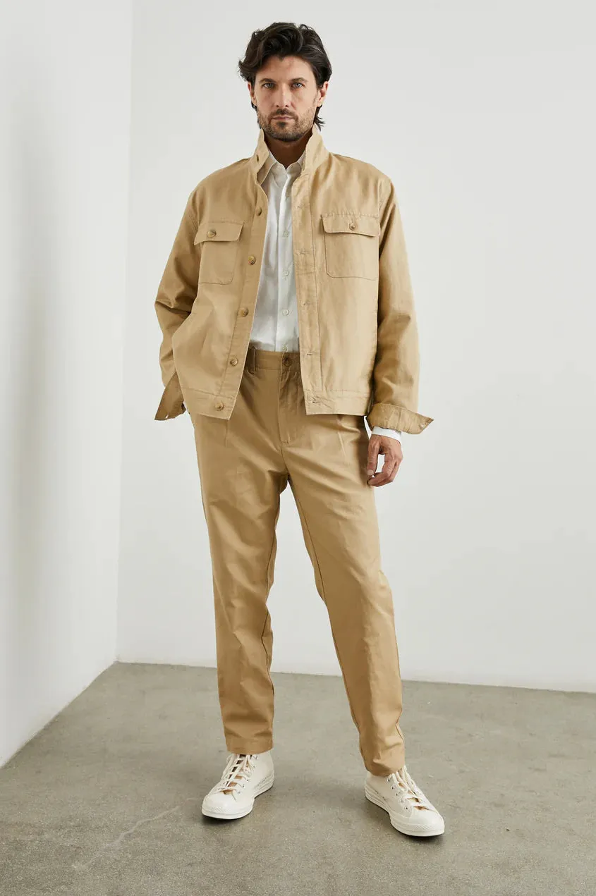Tyrell Jacket - Khaki sold by Cave and Post product image thumbnail 2