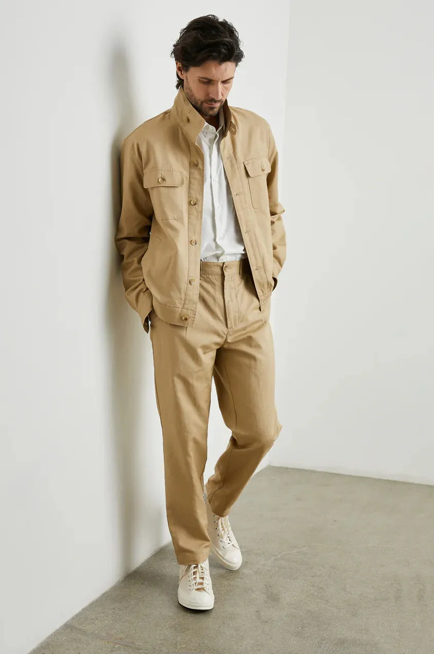 Tyrell Jacket - Khaki sold by Cave and Post product image thumbnail 3