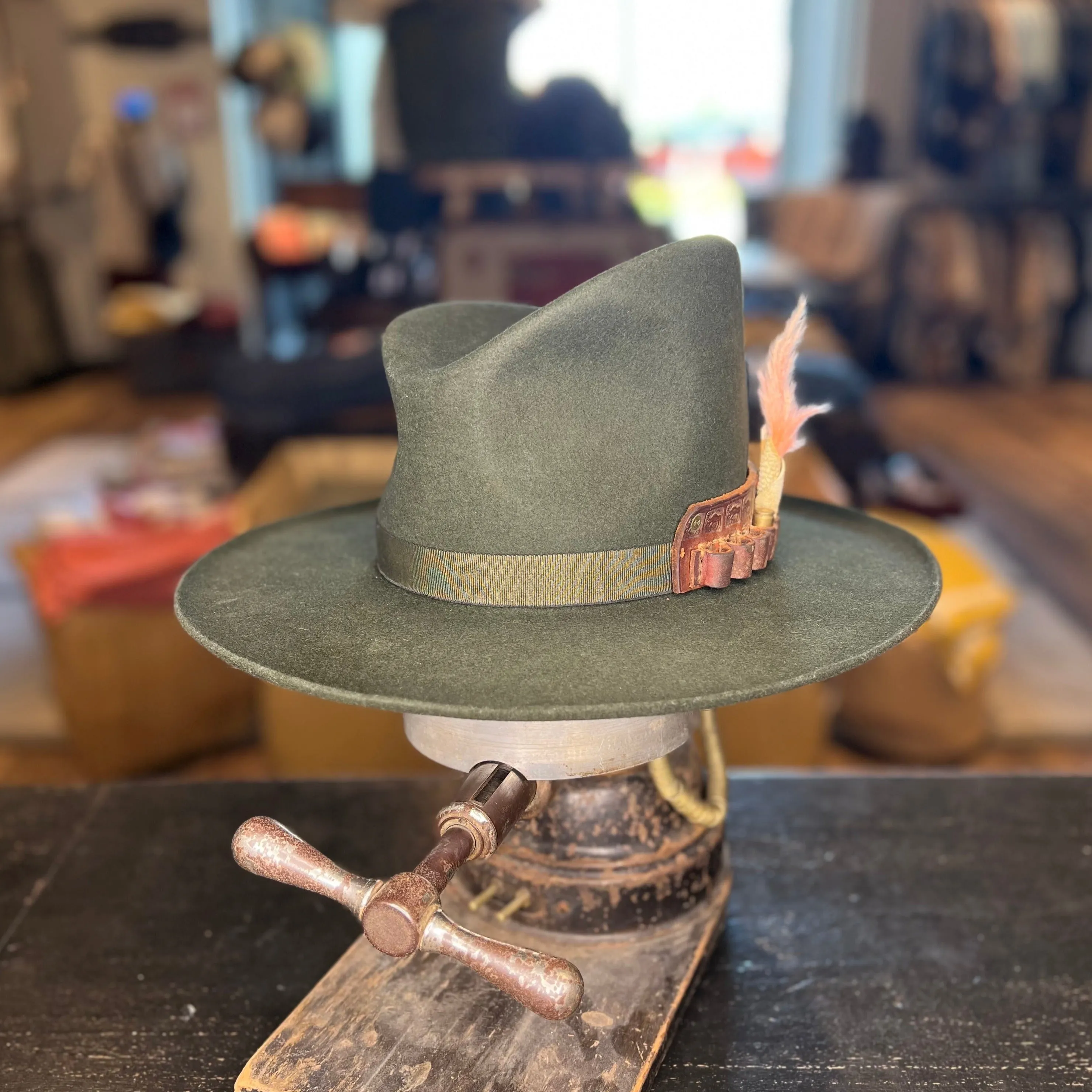 One of Kind Custom Hat From Lost River Hat Co. sold by Cave and Post