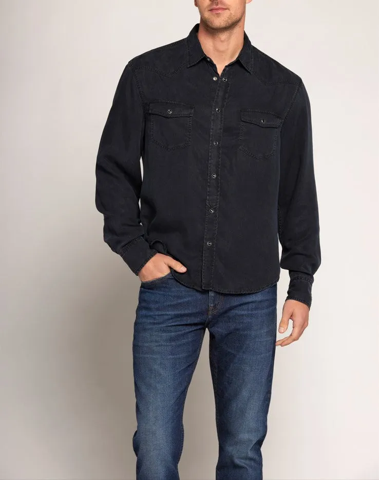 THE CLASSIC WESTERN LONG SLEEVE SHIRT - CASINO sold by Cave and Post product image thumbnail 2