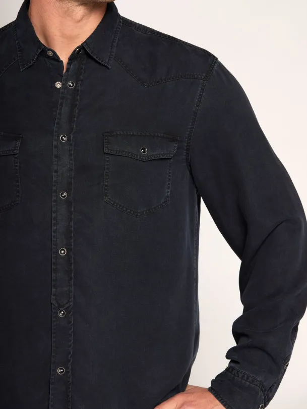 THE CLASSIC WESTERN LONG SLEEVE SHIRT - CASINO sold by Cave and Post product image thumbnail 4
