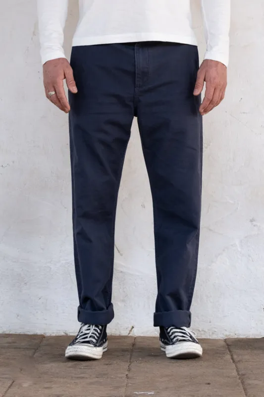 DECK PANT - NAVY sold by Cave and Post