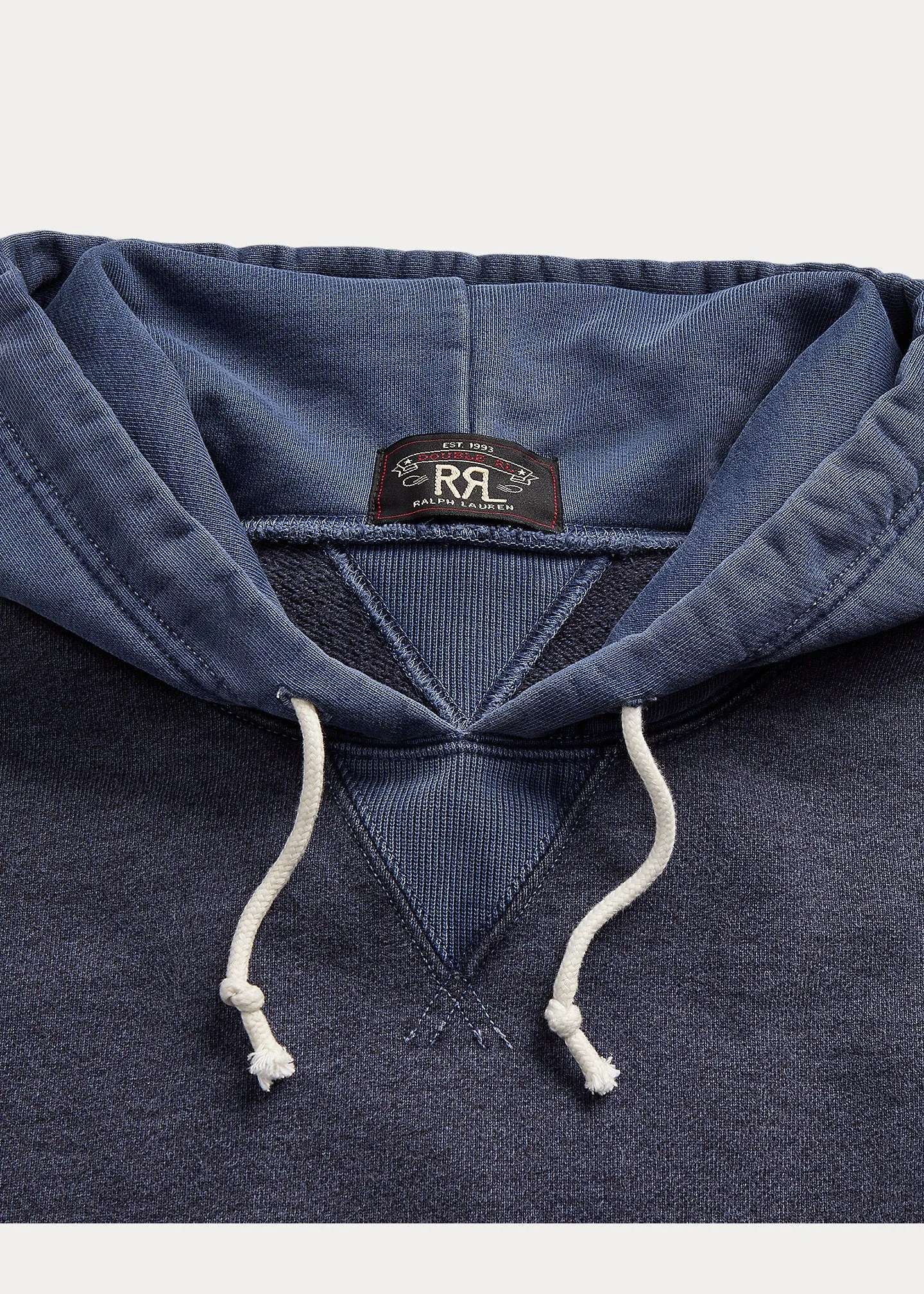 RRL Garment-Dyed French Terry Hoodie sold by Cave and Post product image thumbnail 3