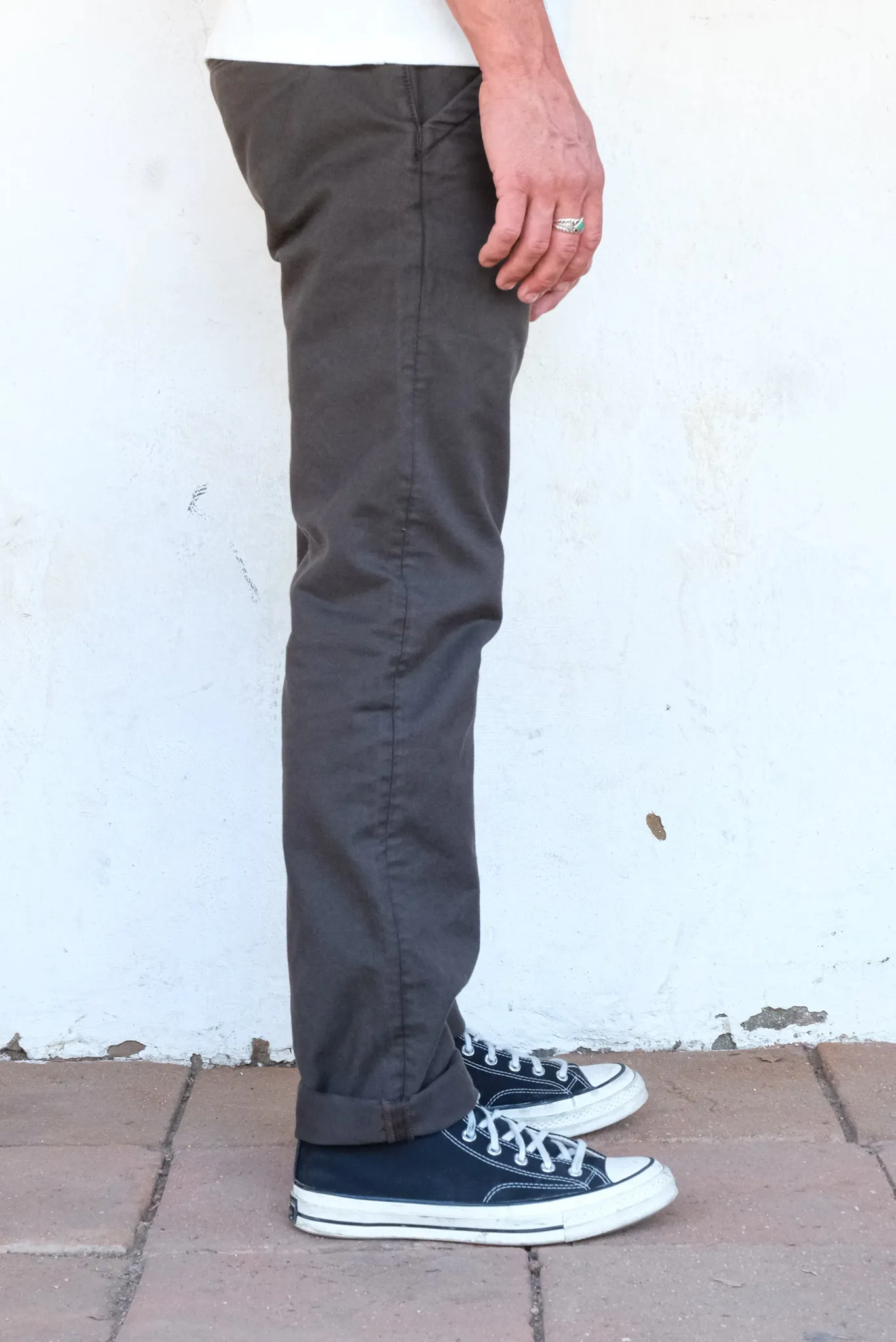 WORKERS CHINO SLIM STRAIGHT-BARK sold by Cave and Post product image thumbnail 3