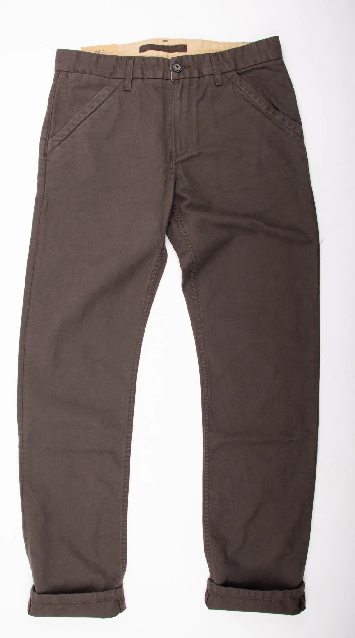 WORKERS CHINO SLIM STRAIGHT-BARK sold by Cave and Post product image thumbnail 5