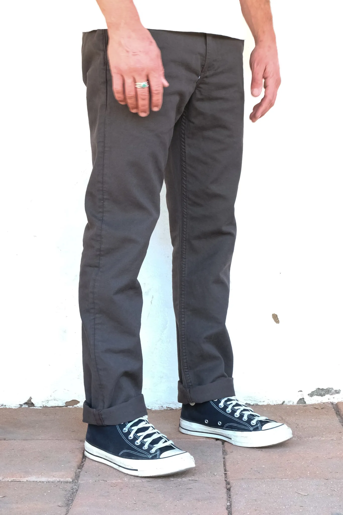WORKERS CHINO SLIM STRAIGHT-BARK sold by Cave and Post product image thumbnail 2