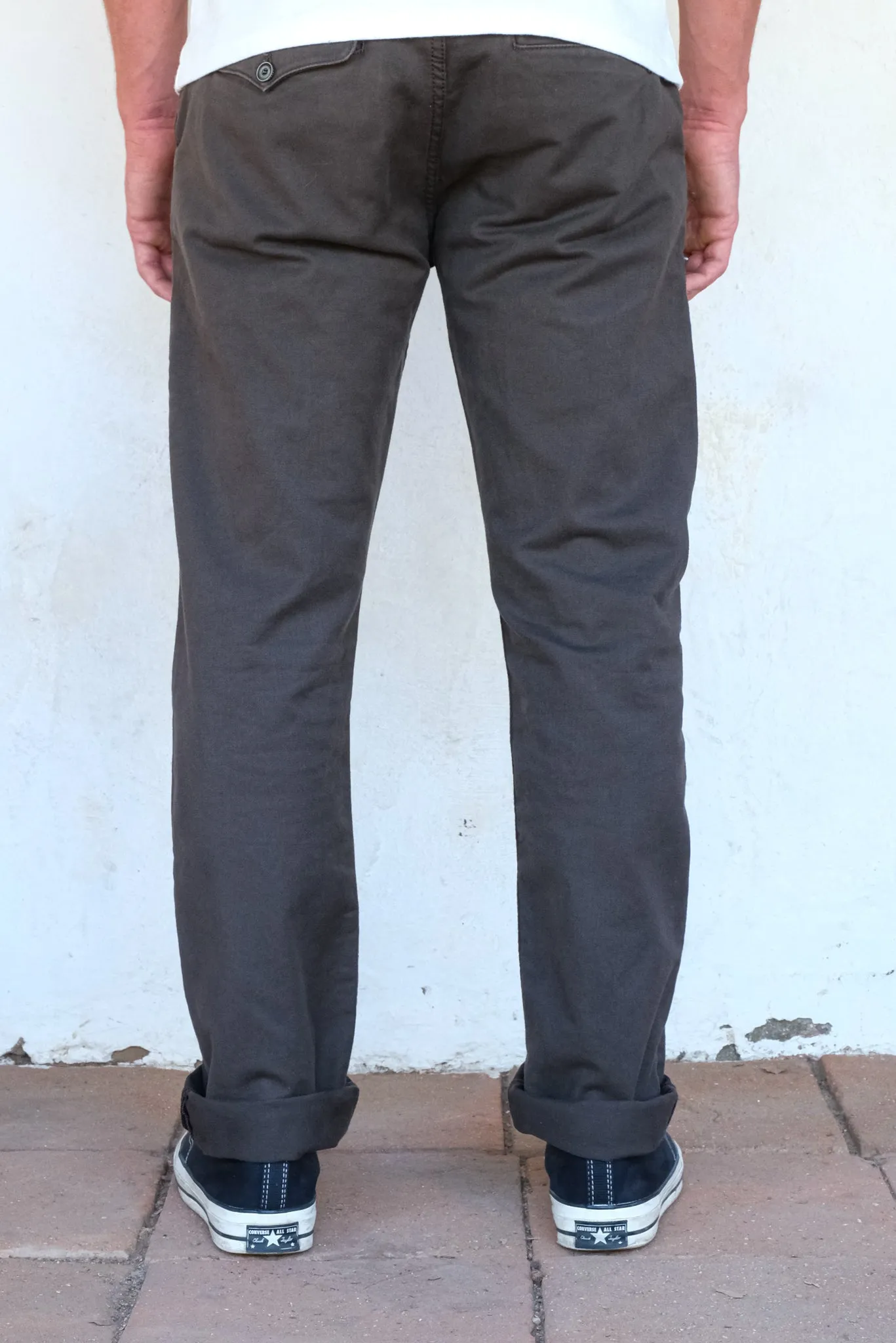 WORKERS CHINO SLIM STRAIGHT-BARK sold by Cave and Post product image thumbnail 4