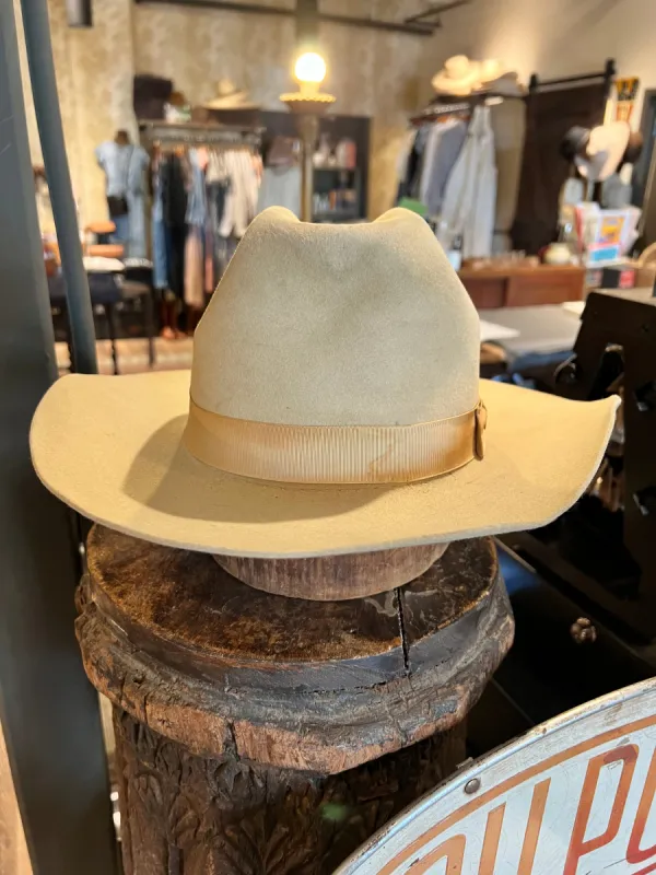 Ernest's Saddlery Vintage Dobbs Felt Hat sold by Cave and Post