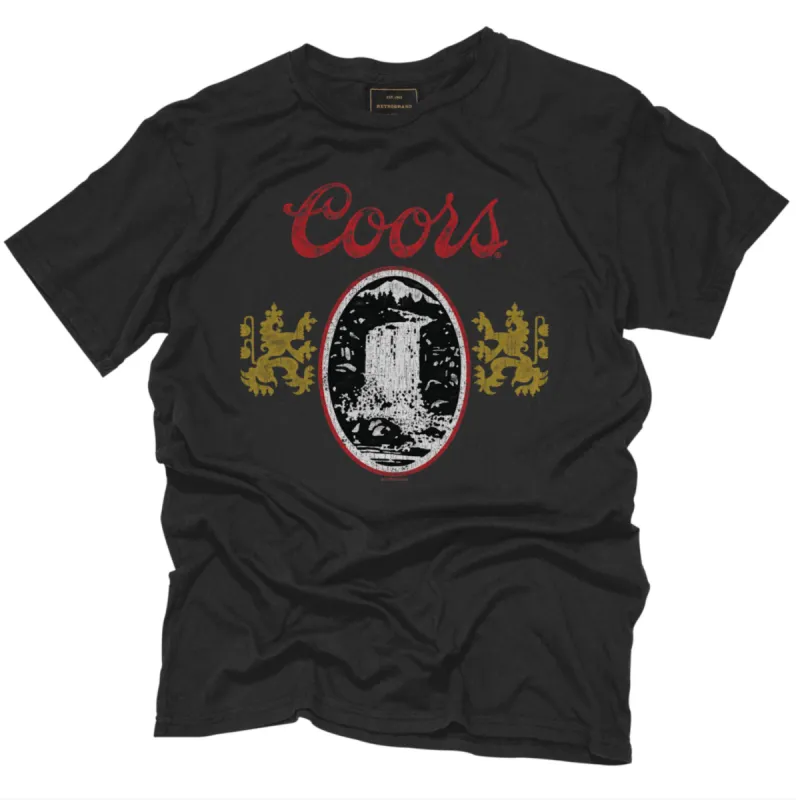 Coors Black Label Tee sold by Cave and Post