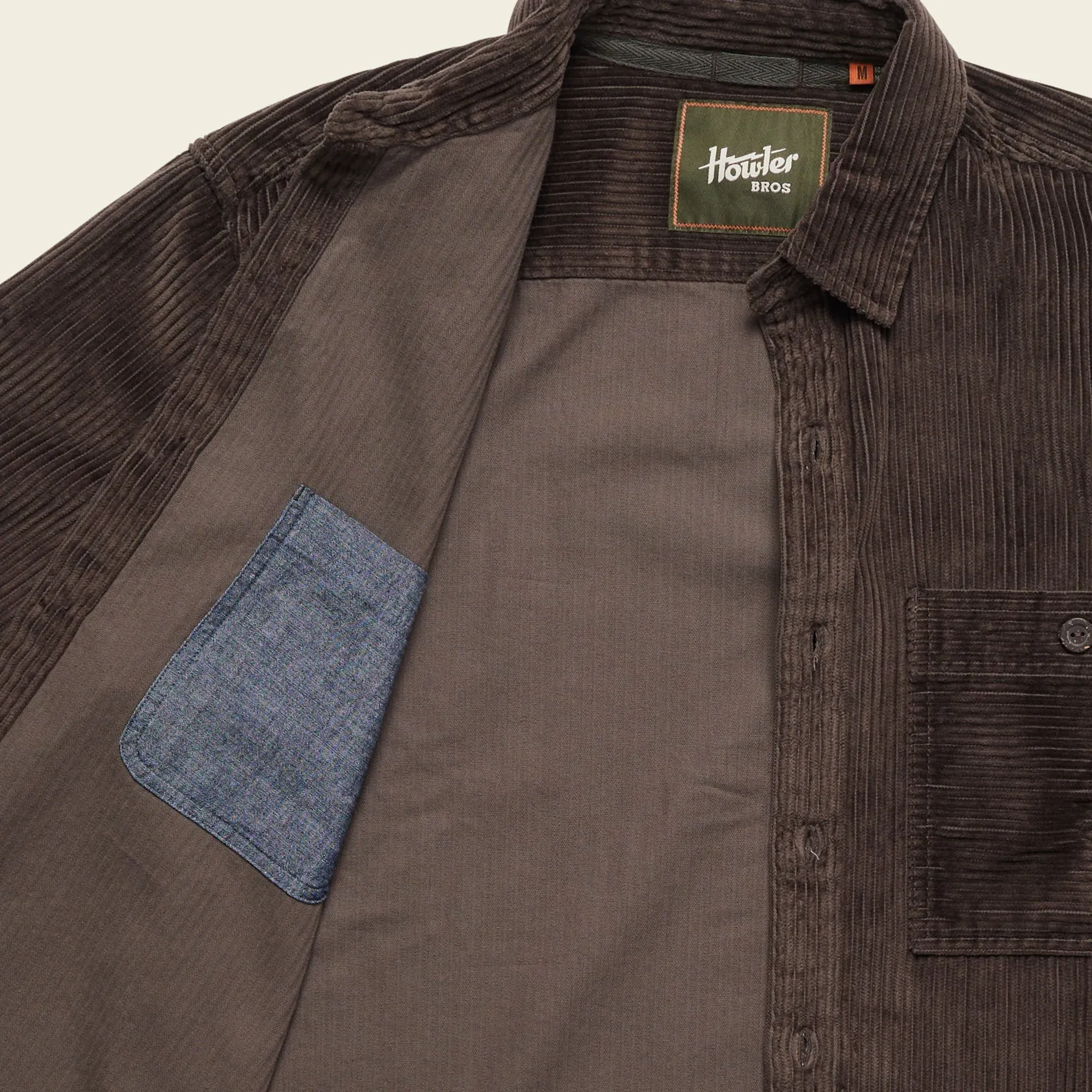Iquitos Overshirt - Cocoa sold by Cave and Post product image thumbnail 3