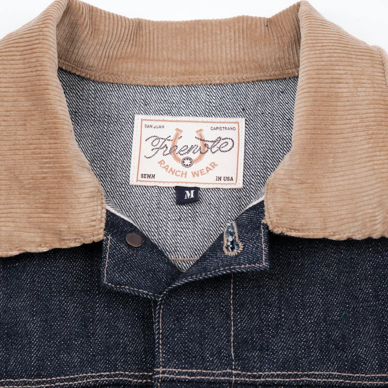 RJ-3 13 OUNCE INDIGO DENIM RIDERS JACKET sold by Cave and Post product image thumbnail 5