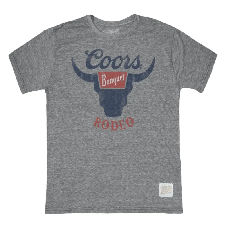 Coors Rodeo Tri-Blend Unisex Tee sold by Cave and Post