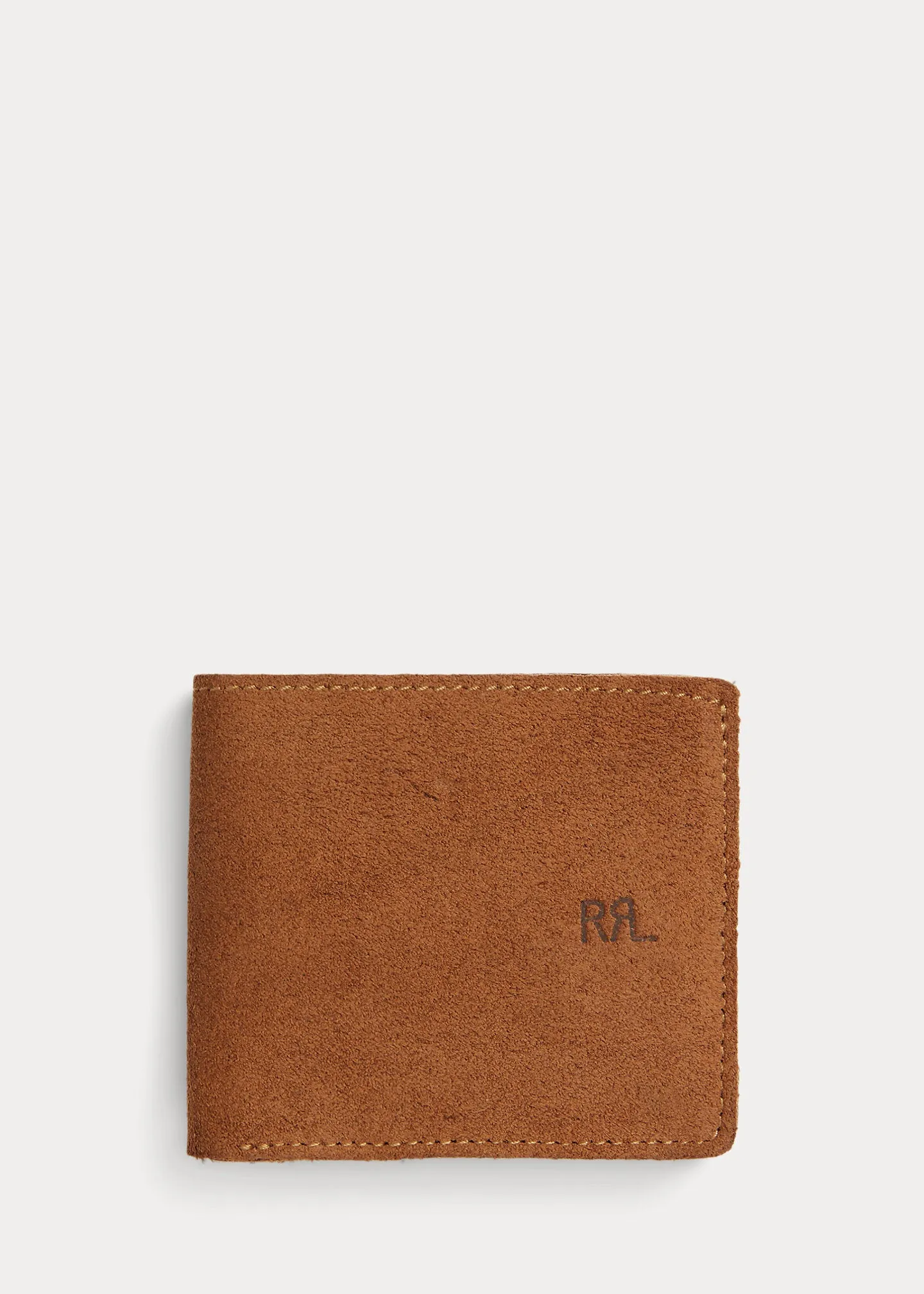 RRL Roughout Suede Billfold sold by Cave and Post