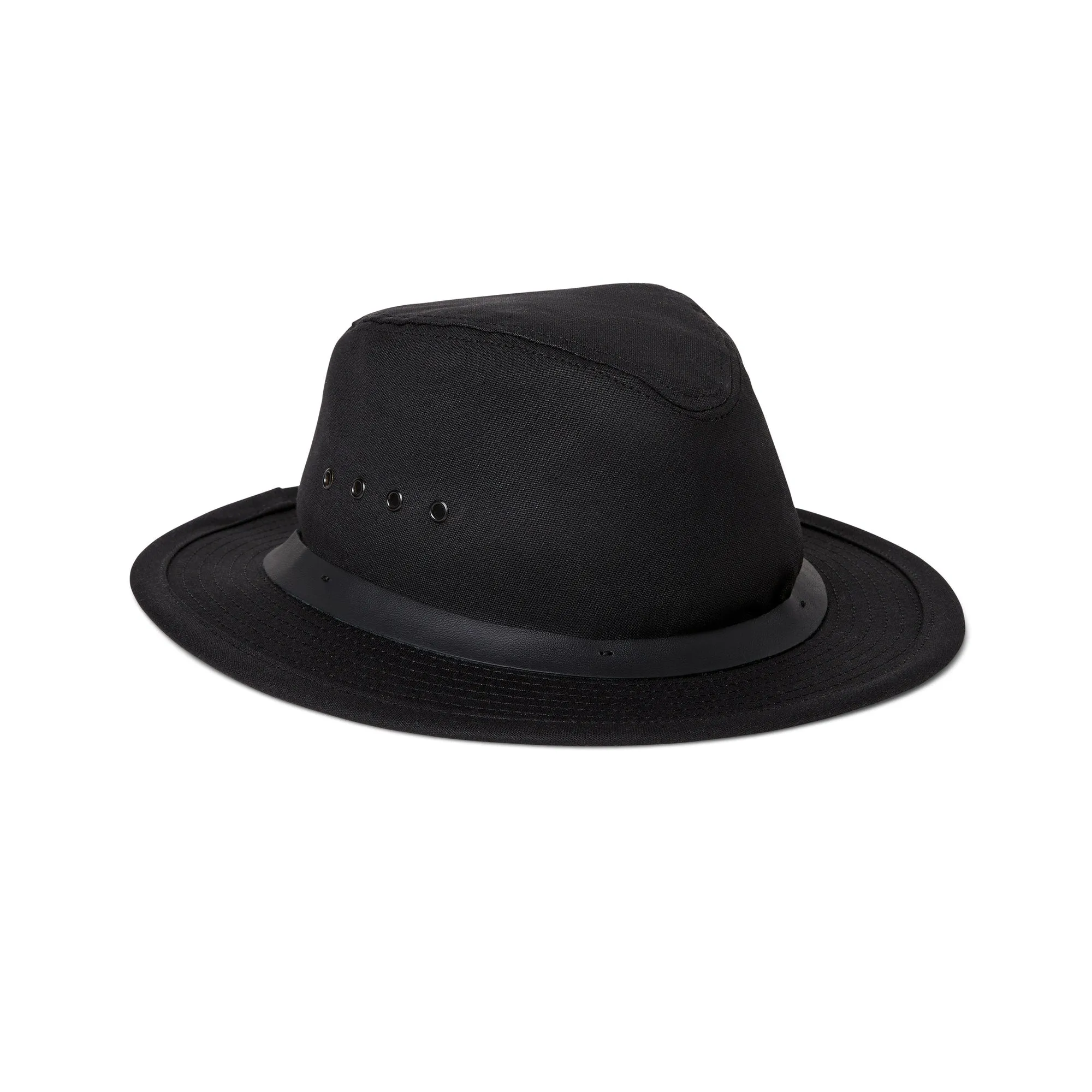 TIN CLOTH PACKER HAT - BLACK sold by Cave and Post product image thumbnail 2