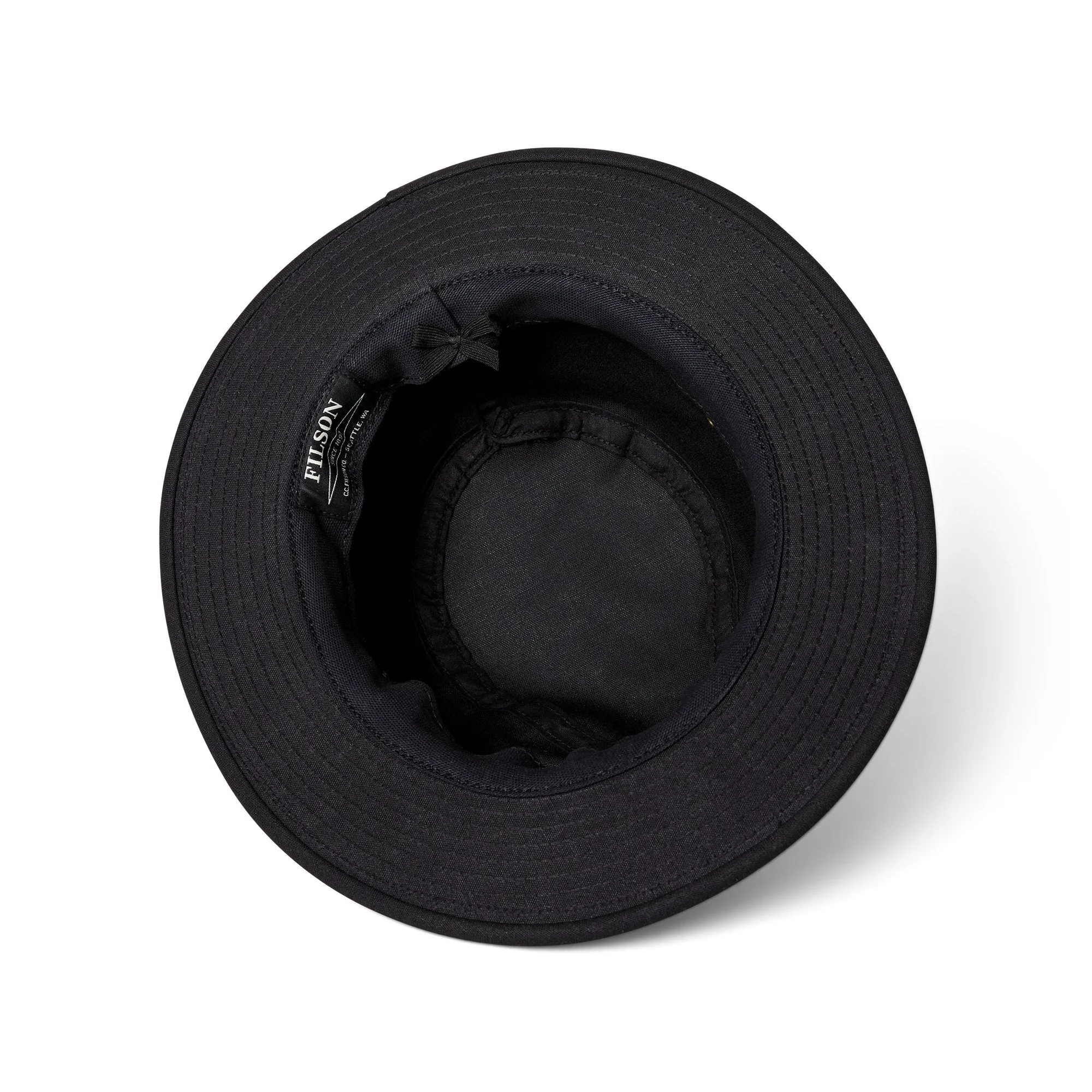 TIN CLOTH PACKER HAT - BLACK sold by Cave and Post product image thumbnail 3