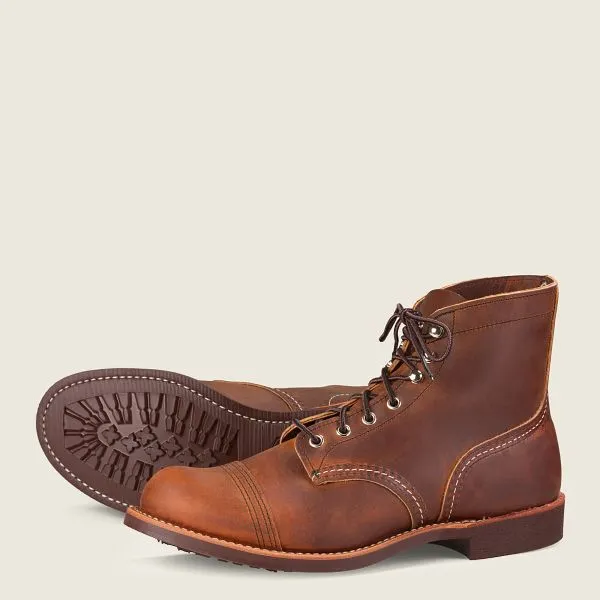 RED WING - IRON RANGER - COPPER - Heritage - Style 8085 sold by Cave and Post