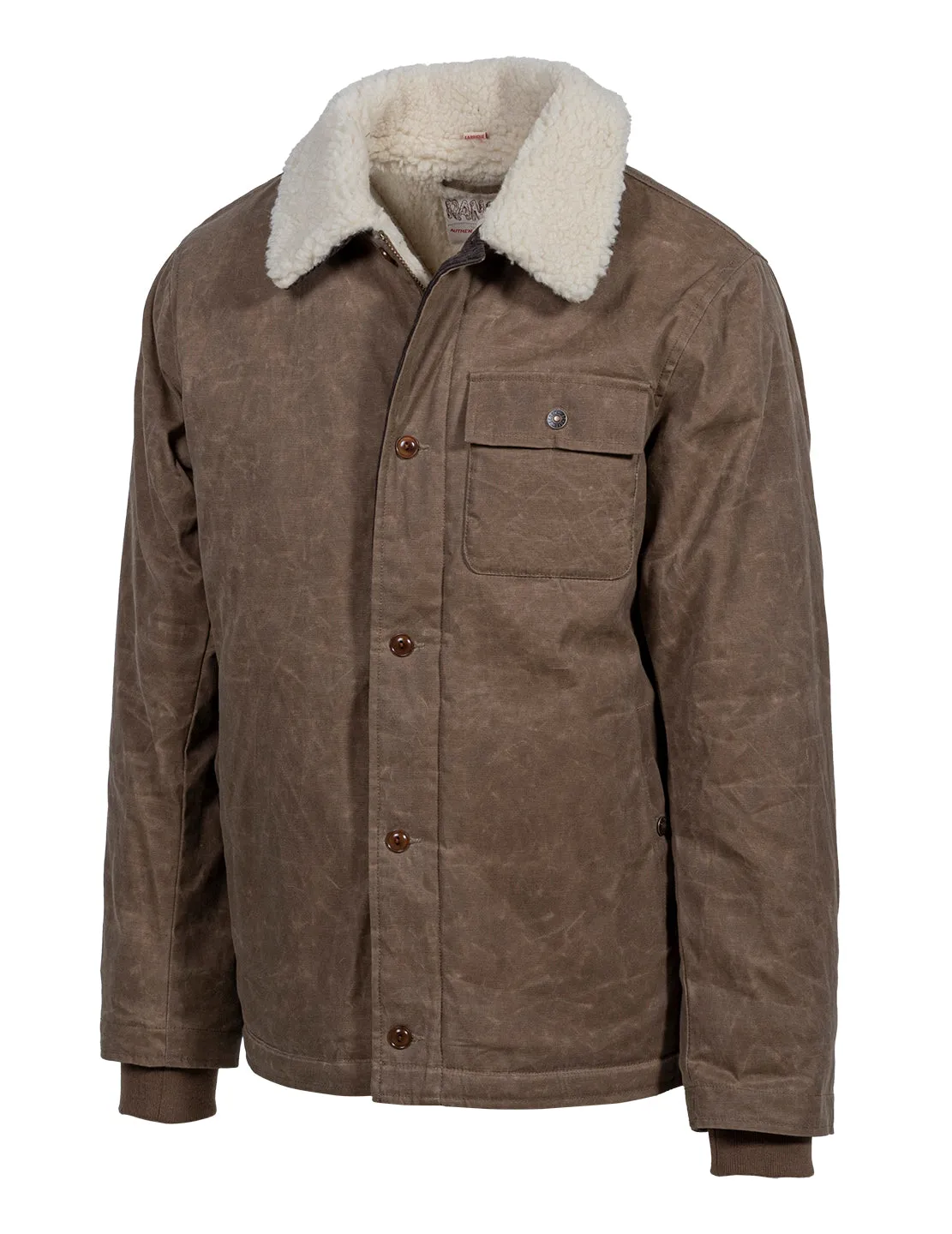 Waxed Cotton Work Jacket sold by Cave and Post product image thumbnail 3