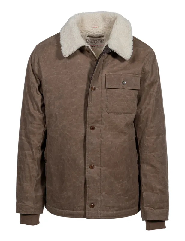 Waxed Cotton Work Jacket sold by Cave and Post