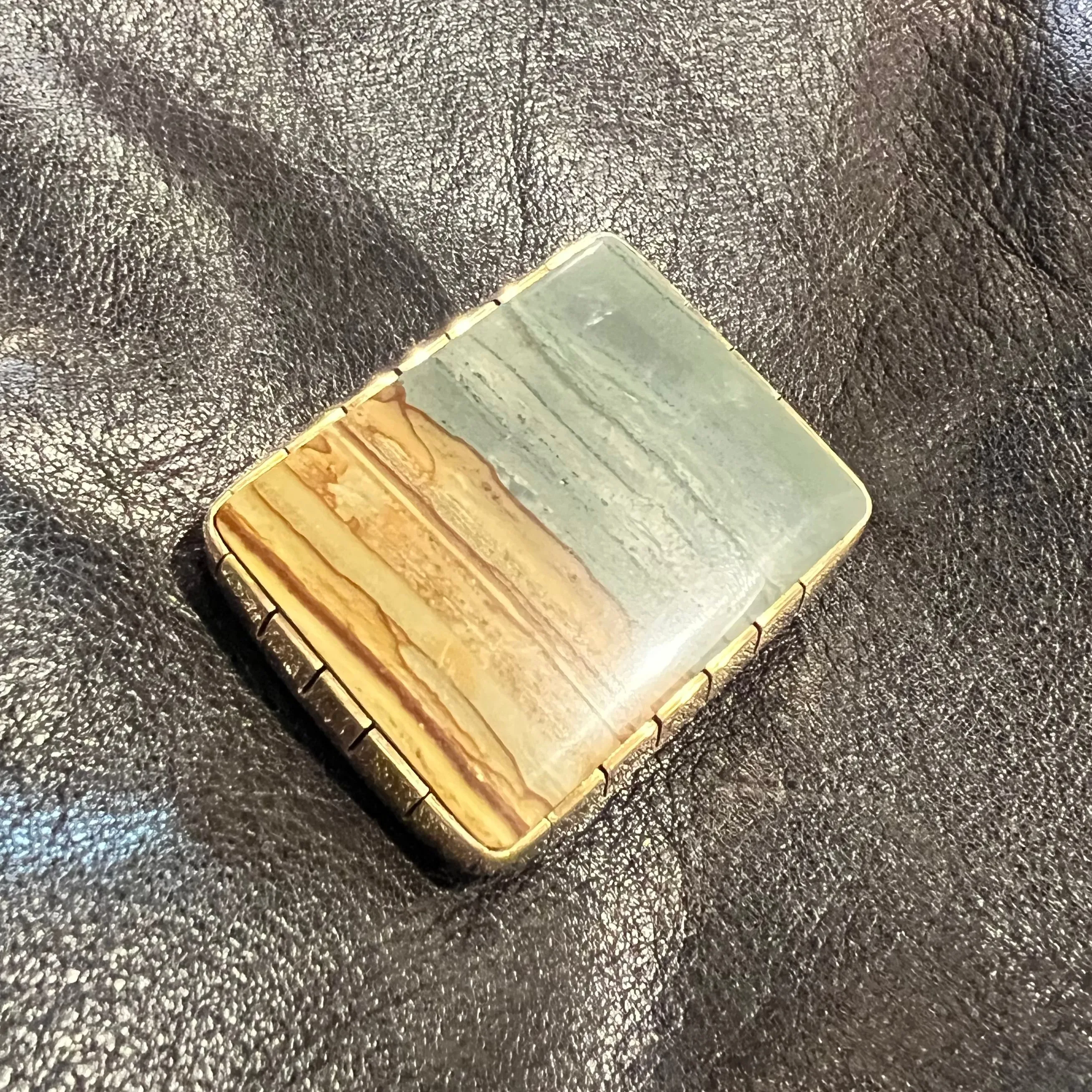 One of Kind Succor Creek Picture Jasper Money Clip sold by Cave and Post product image thumbnail 2