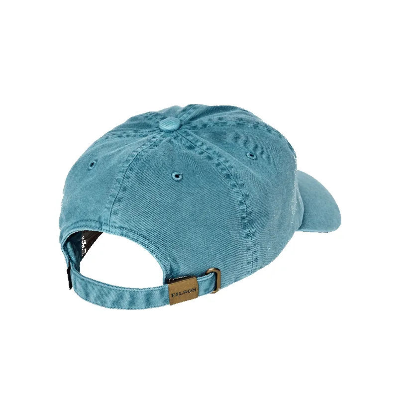 WASHED LOW-PROFILE LOGGER CAP - Slate / Mallard sold by Cave and Post product image thumbnail 2