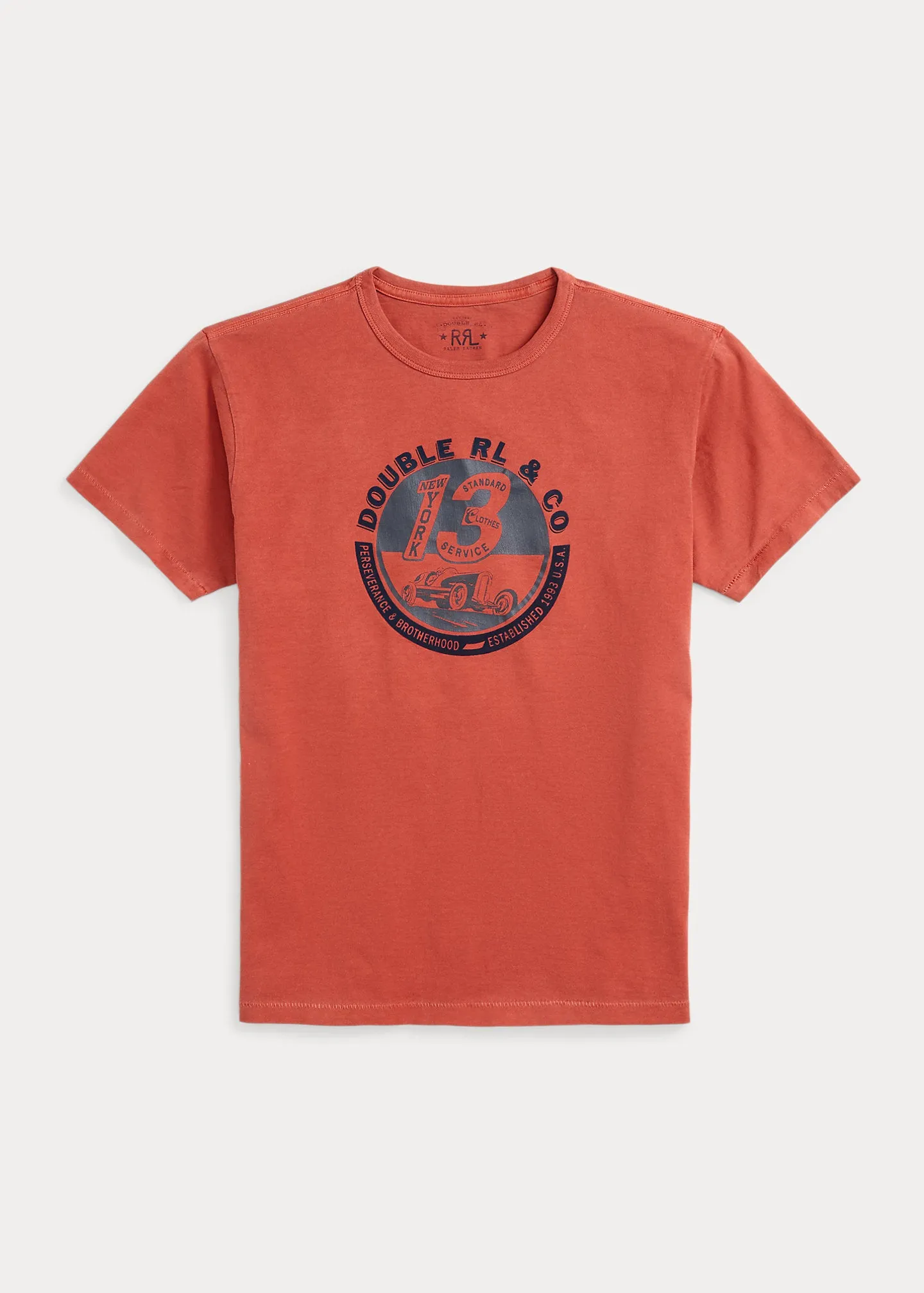 RRL Jersey Graphic Crewneck T-Shirt sold by Cave and Post