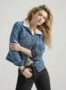 WOMEN'S RIDER SHERPA JACKET IN IN THE THRILL BLUE sold by Cave and Post