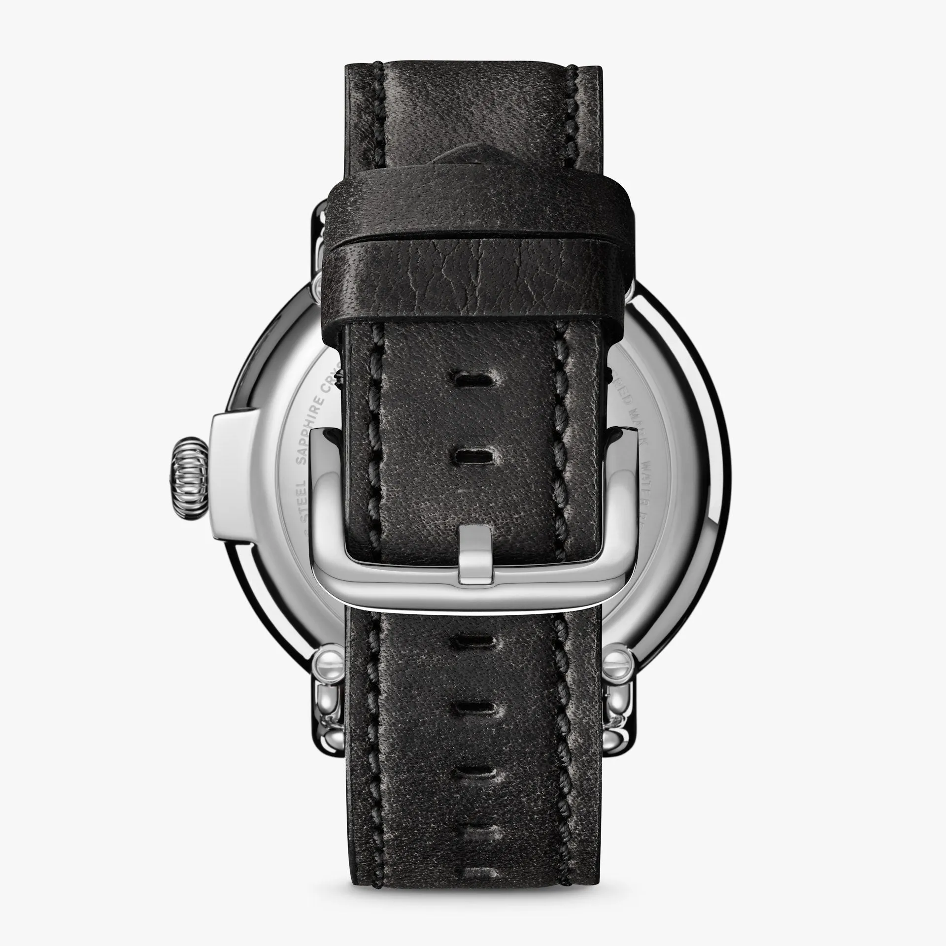 THE RUNWELL AUTOMATIC 45MM - BLACK sold by Cave and Post product image thumbnail 5