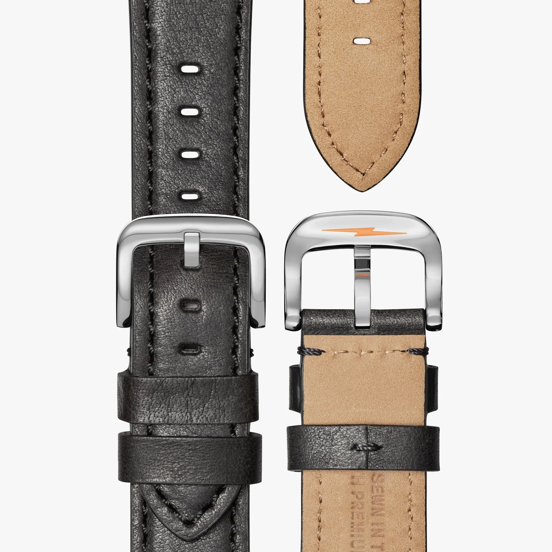 THE RUNWELL AUTOMATIC 45MM - BLACK sold by Cave and Post product image thumbnail 4