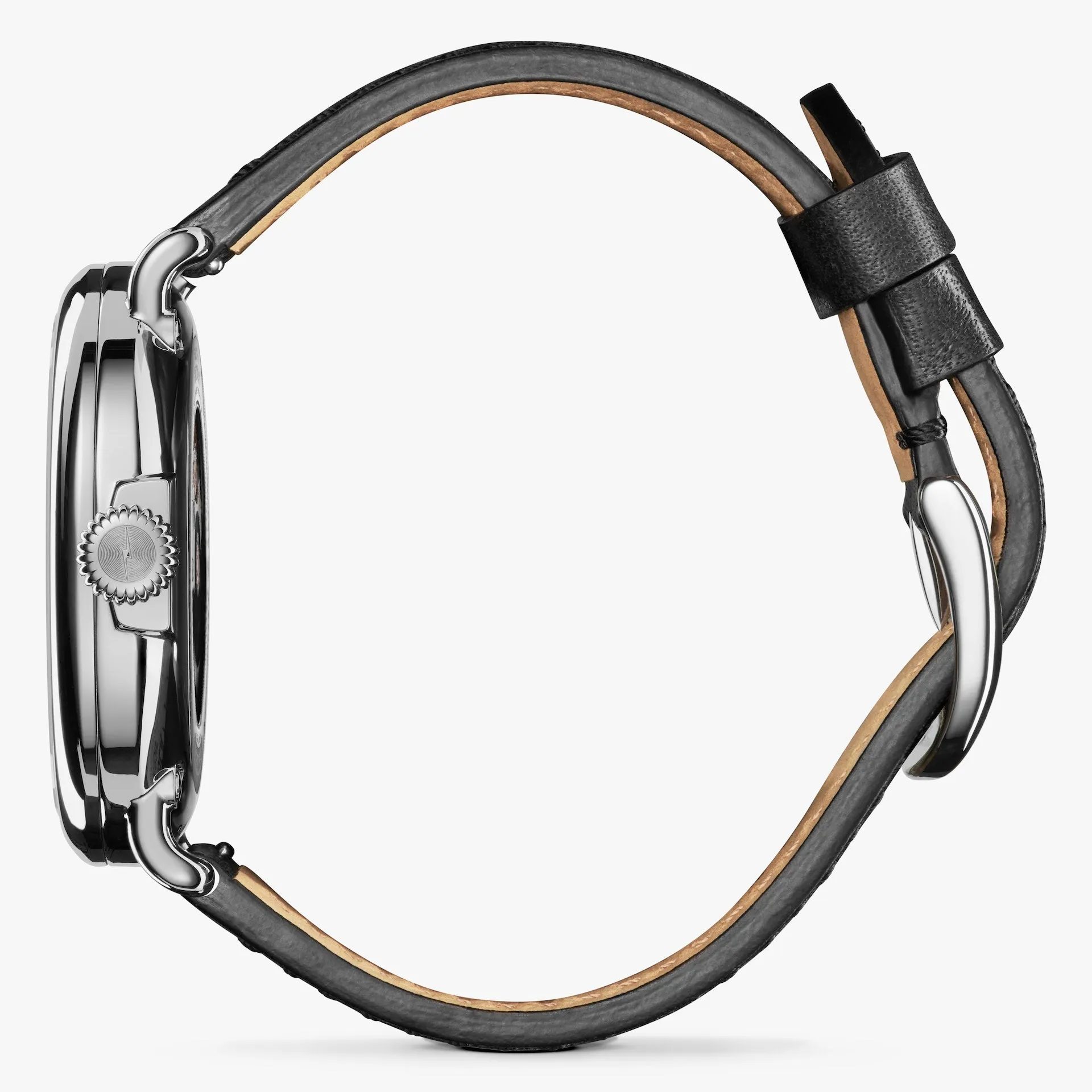 THE RUNWELL AUTOMATIC 45MM - BLACK sold by Cave and Post product image thumbnail 3