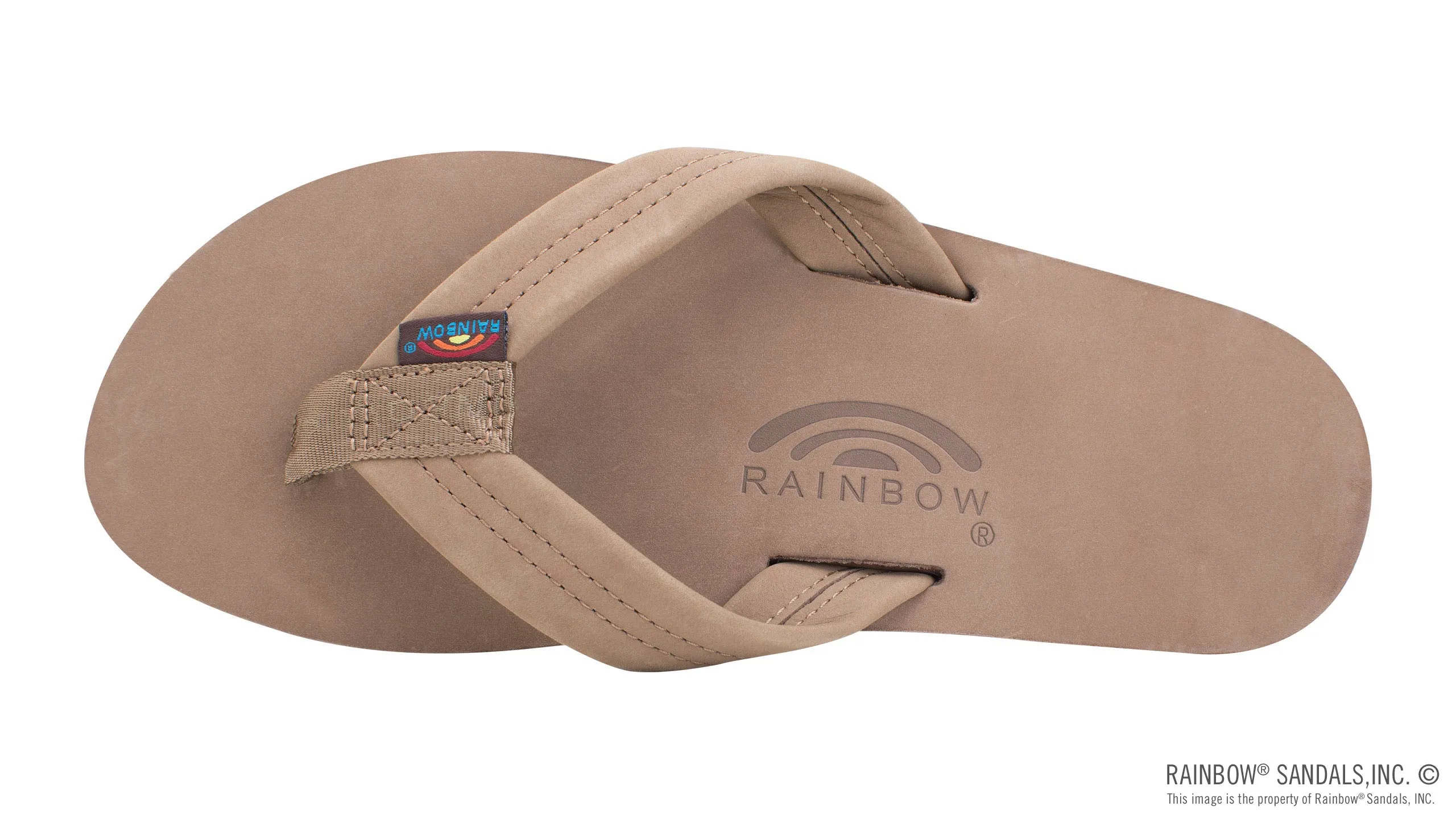 Single Layer Premier Leather with Arch Support 1" Strap - Dark Brown sold by Cave and Post product image thumbnail 3