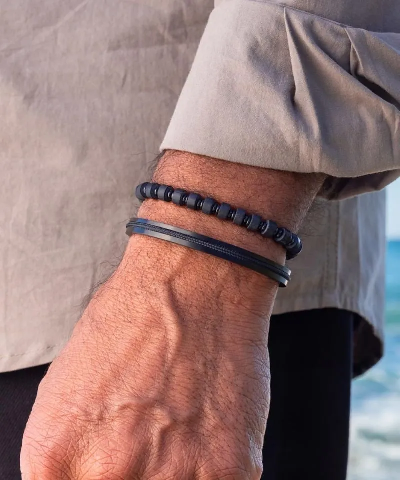 BRONTIDE 6MM BLACK AGATE | BLACK sold by Cave and Post product image thumbnail 2