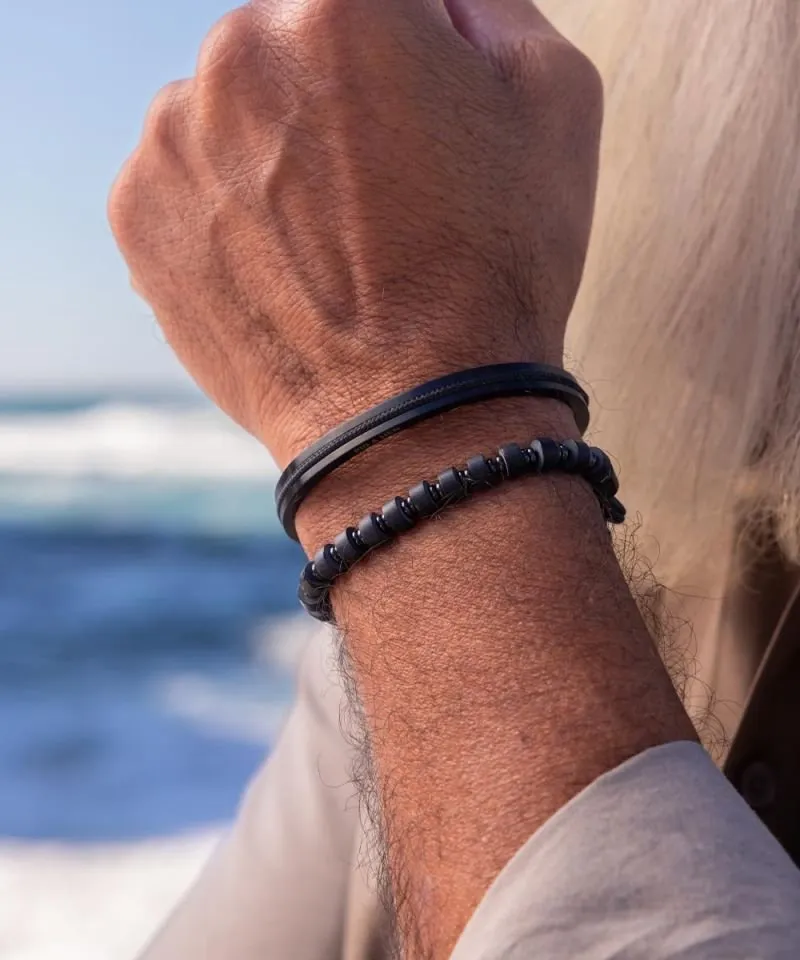 BRONTIDE 6MM BLACK AGATE | BLACK sold by Cave and Post product image thumbnail 3