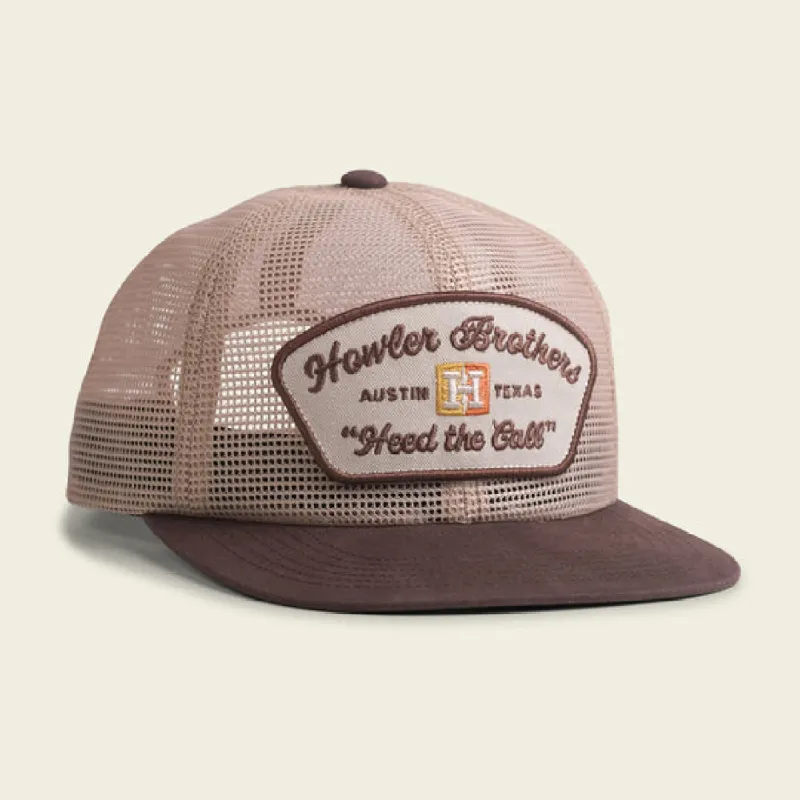 Feedstore Snapback - Beige 'n Brown sold by Cave and Post