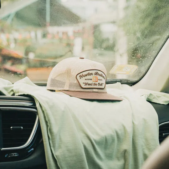 Feedstore Snapback - Beige 'n Brown sold by Cave and Post product image thumbnail 2