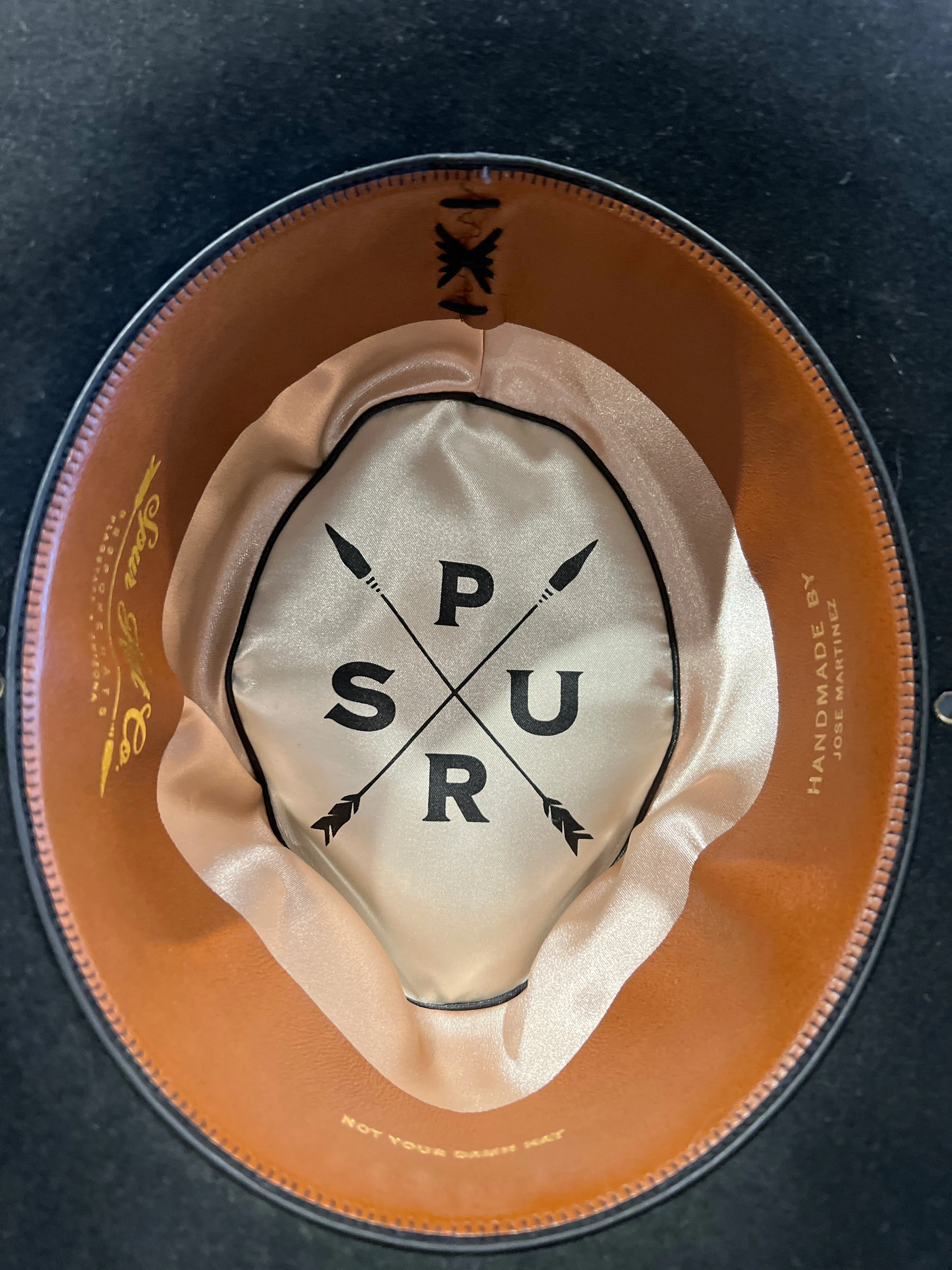 Custom Felt Hat By Spur Hat Co. - Size 7 1/8 sold by Cave and Post product image thumbnail 2