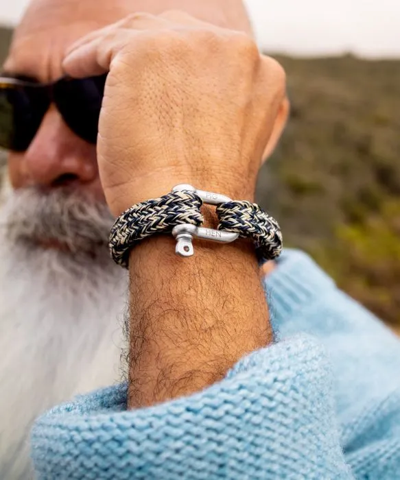 GORGEOUS GEORGE NAVY-SAND | SILVER sold by Cave and Post product image thumbnail 3