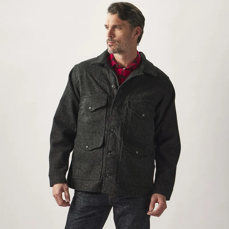 MACKINAW WOOL CRUISER JACKET - CHARCOAL sold by Cave and Post