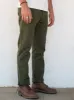 Workers Chino Slim Fit- 14oz. Slub Army Green sold by Cave and Post