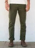 Workers Chino Slim Fit- 14oz. Slub Army Green sold by Cave and Post