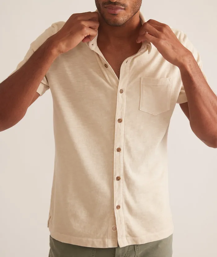 Vintage Heavy Slub Button Down - Sand sold by Cave and Post product image thumbnail 3