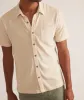 Vintage Heavy Slub Button Down - Sand sold by Cave and Post