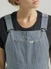 WOMEN'S BIB OVERALL IN RAILROAD STRIPE sold by Cave and Post