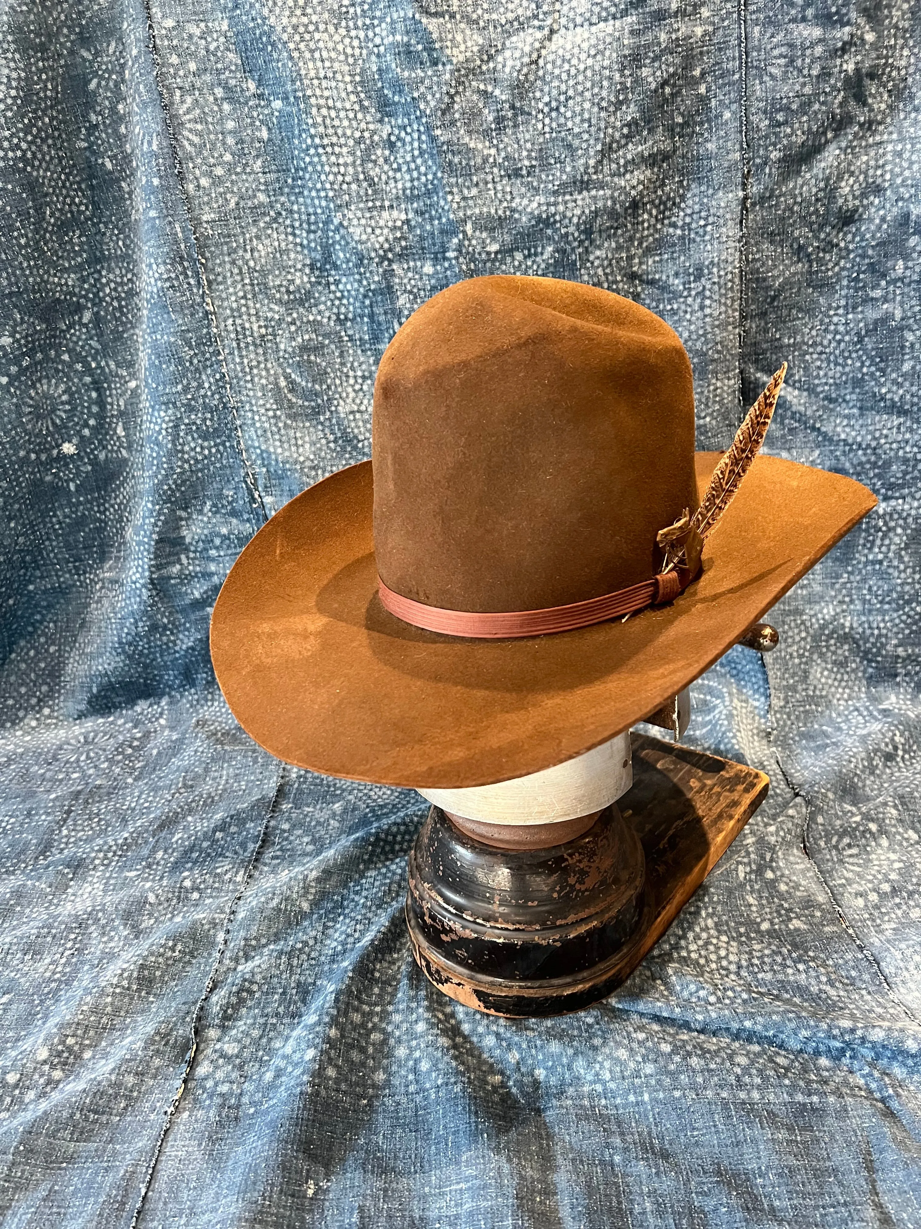 Vintage Resistol Western 3X Cowboy Hat sold by Cave and Post