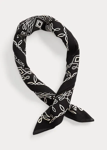 RRL Logo Cotton Bandanna sold by Cave and Post product image thumbnail 2