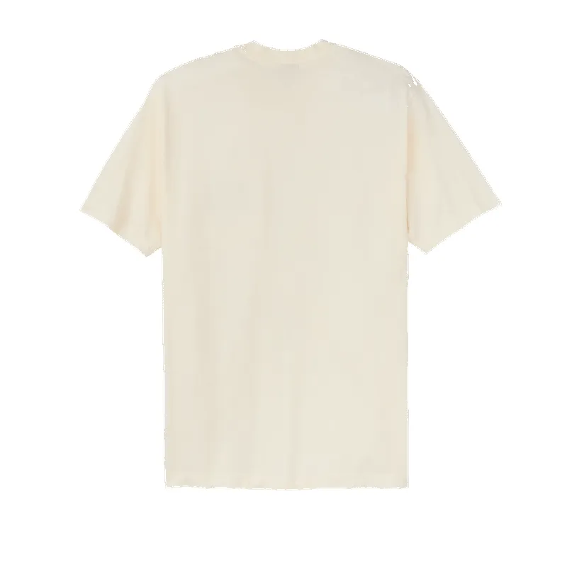 SHORT SLEEVE EMBROIDERED POCKET T-SHIRT - Off White Diamond sold by Cave and Post product image thumbnail 2
